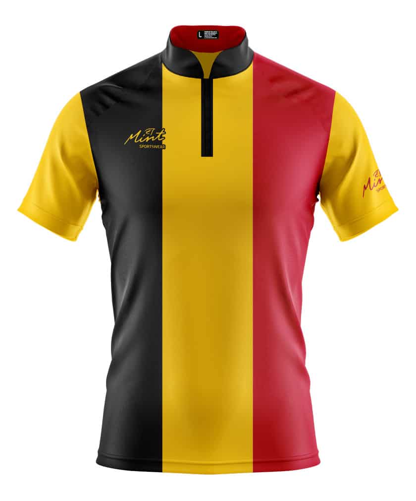 Mint Sportswear Belgium bowling jersey by Mint Sportswear