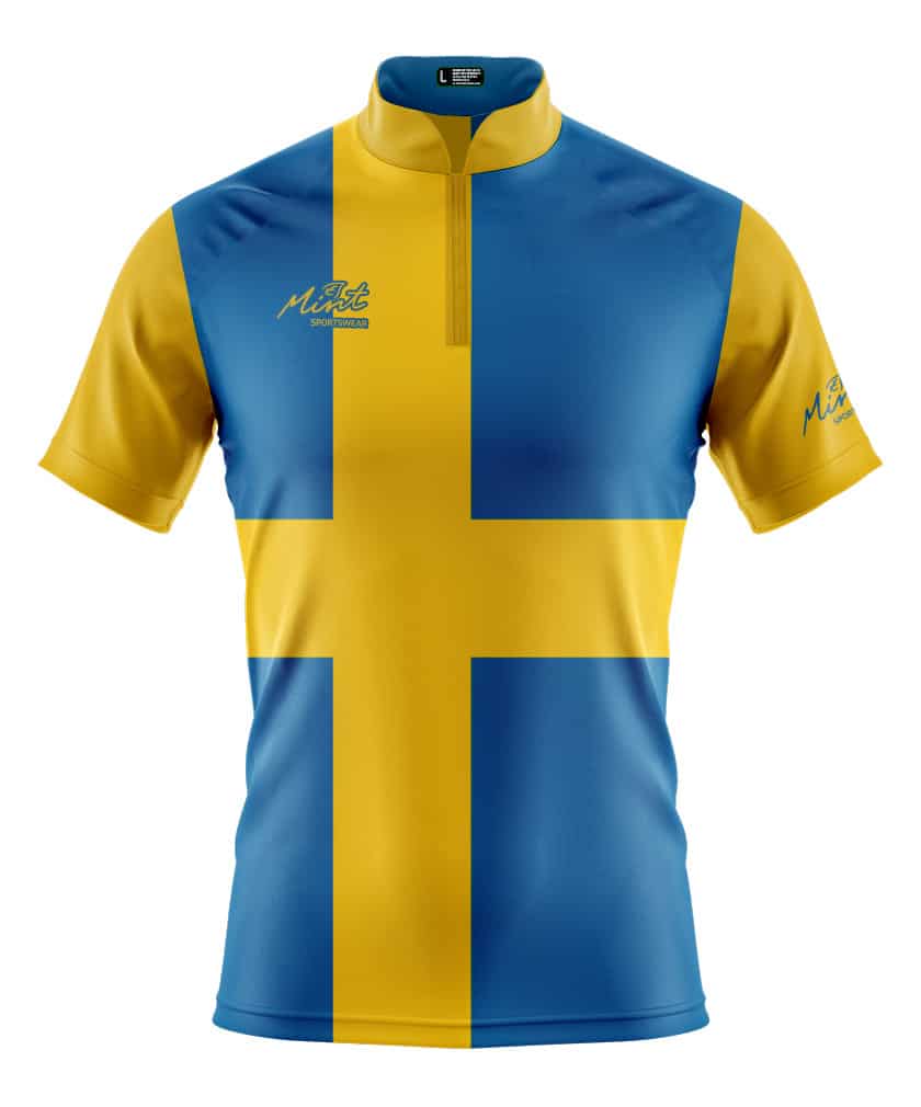 Mint Sportswear Sweden bowling jersey by Mint Sportswear